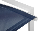 Nizuc Contemporary Outdoor Patio Barstools - Durable Aluminum Frame with Waterproof Mesh Design