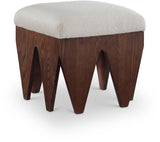 Altair - Fabric Bench - Dark Brown Base