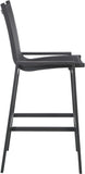 Nizuc Contemporary Outdoor Patio Barstools - Durable Aluminum Frame with Waterproof Mesh Design
