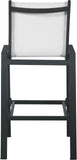 Nizuc Contemporary Outdoor Patio Barstools - Durable Aluminum Frame with Waterproof Mesh Design