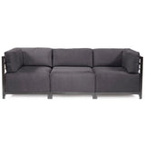 Axis Ottoman Regency Gray Titanium Frame
