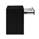 August Nightstand - Elegant Mid Century Design with Push-to-Open Drawer for Stylish Bedroom Storage