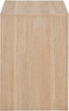 August Nightstand - Elegant Mid Century Design with Push-to-Open Drawer for Stylish Bedroom Storage