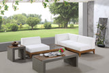 Rio Outdoor Modular Sectional - Stylish Acacia Wood Frame with Waterproof Cushions for Entertaining