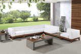 Rio Outdoor Modular Sectional - Stylish Acacia Wood Frame with Waterproof Cushions for Entertaining