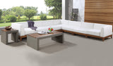 Rio Outdoor Modular Sectional - Stylish Acacia Wood Frame with Waterproof Cushions for Entertaining