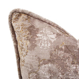 24 x 24 Pillow Baroque Taupe - Down Insert