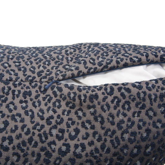 24 x 24 Pillow Lynx Indigo - Down Insert