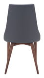Moor Dining Chair (Set of 2) Dark Gray
