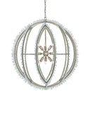 Saltwater Silver Orb Chandelier
