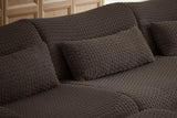 FLOVEX 141" 4-Seater Sofa with 2 Ottomans