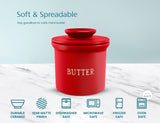 Kook Ceramic French Butter Keeper Dish