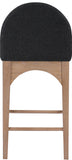 Waldorf Boucle Fabric Counter Stool – Elegant Solid Ash Wood Design for Cozy Dining Experiences