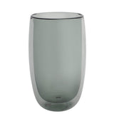 ZWILLING Sorrento 8-pc Double-Wall Latte Glass & Straw Set