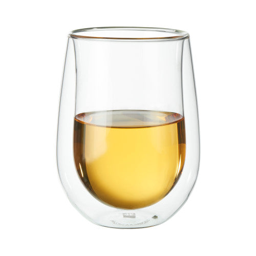 ZWILLING Sorrento 2-pc Double-Wall Stemless White Wine Glass Set