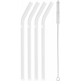 ZWILLING Sorrento 5-pc Bent Glass Straw Set