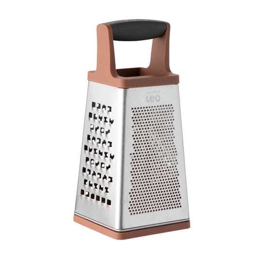 BergHOFF Leo 4-sided Box Grater, Red