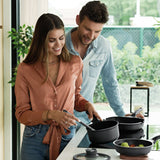 BergHOFF Stone 10.25" Nonstick Grill Pan, 2.2 Qt