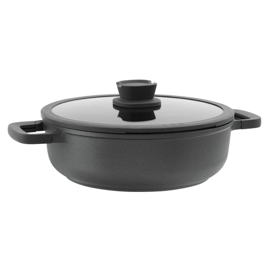 BergHOFF Stone 11" NS Saute Pan, 5Qt., Glass Lid