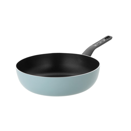 BergHOFF Slate Non-stick Aluminum Wok Pan 11", 4qt.