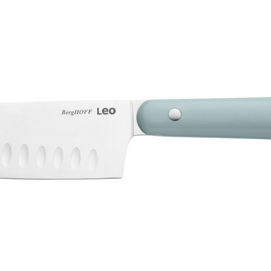 BergHOFF Leo Slate Stainless Steel Santoku Knife 7"