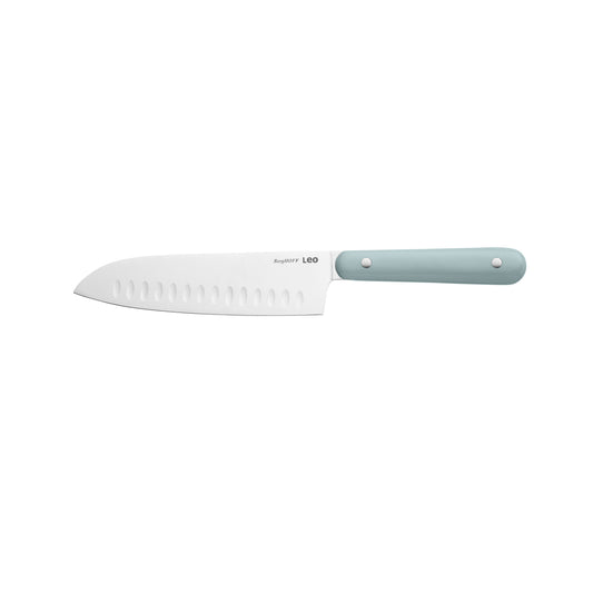 BergHOFF Leo Slate Stainless Steel Santoku Knife 7"