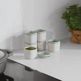 BergHOFF Balance 6Pc Covered Food Container Set 0.17qt., Recycled Material