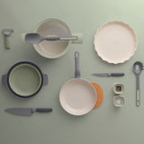 BergHOFF Balance Nonstick Ceramic Frying Pan 8", Recycled Aluminum, Moonmist