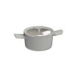 BergHOFF Balance Nonstick Ceramic Stockpot 8", 3.3qt. With Glass Lid, Recycled Aluminum, Moonmist