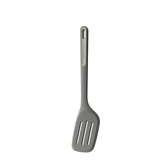 BergHOFF Balance Nonstick Ceramic 2Pc Frying Pan 9.5" and Nylon Turner 13.75", Recycled Aluminum, Moonmist