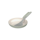 BergHOFF Balance Nonstick Ceramic 2Pc Frying Pan 9.5" and Nylon Turner 13.75", Recycled Aluminum, Sage