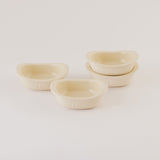 BergHOFF Balance Stone 4Pc Ramekin Crème Brulé Set 4.25", 7oz., Moonbeam