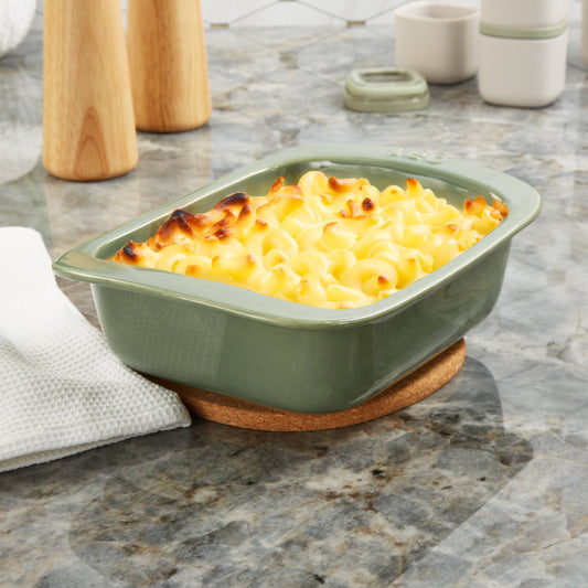 BergHOFF Balance Stone Baking Dish 8", 1.27qt., Sage