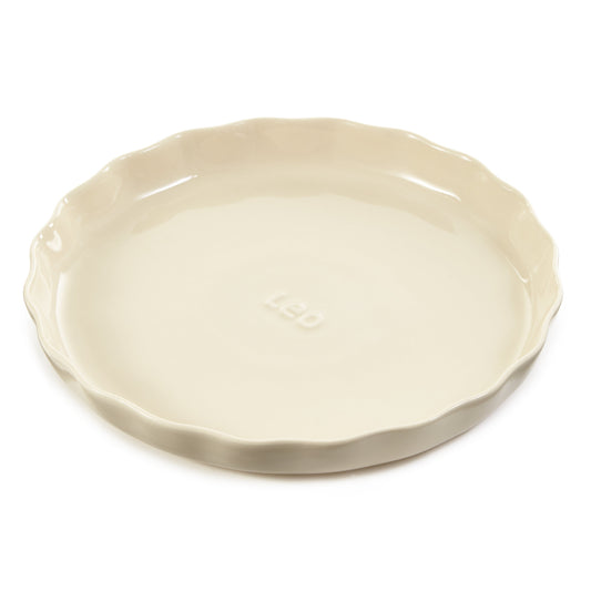 BergHOFF Balance Stone Rippled Pie Dish 11", 1.59qt., Moonbeam