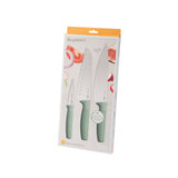 BergHOFF Leo Forest Stainless Steel 3Pc Advanced Knife Set, Recycled Material