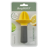 BergHOFF Leo 5" Hand Juicer, PP Handle, Yellow