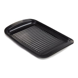 BergHOFF Leo Graphite Nonstick Recycled Cast Aluminum Teppanyaki Grill Plate 12.75"