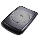 BergHOFF Leo Graphite Nonstick Recycled Cast Aluminum Teppanyaki Grill Plate 12.75"