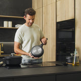 BergHOFF Leo Phantom Nonstick Ceramic 12.75" Fry Pan, Recycled