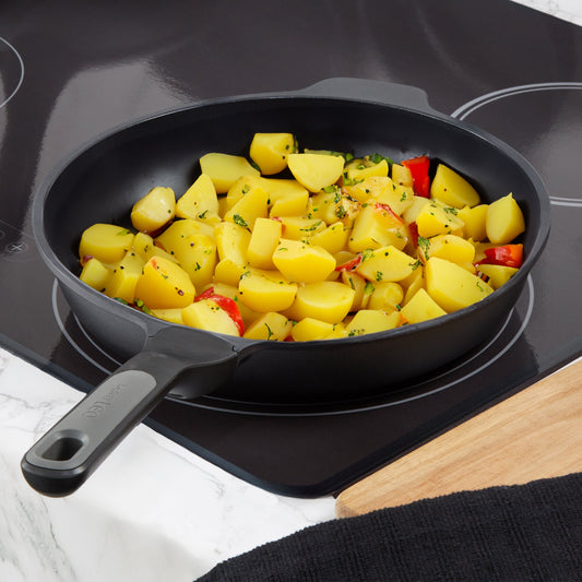 BergHOFF Leo Stone+ Nonstick Ceramic Aluminum Fry Pan 11", Recycled