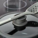BergHOFF Leo Stone+ Nonstick Ceramic 7" Sauce Pan with Lid Recycled, 2.1qt
