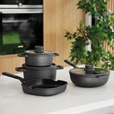 BergHOFF Leo Stone+ Nonstick Ceramic 10" Stockpot 4.6qt, Recycled