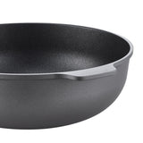 BergHOFF Leo Stone+ Nonstick Ceramic 12" Wok Pan 5.3qt., Recycled
