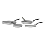 BergHOFF Leo Glints 5Pc Ceramic Nonstick Cookware Set, Spirit