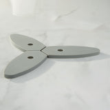 BergHOFF Leo Balance Silicone Foldable and Magnetic Trivet 9.5", Moonmist