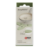 BergHOFF Leo Balance Silicone Foldable and Magnetic Trivet 9.5", Sage