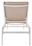 Santorini Outdoor Patio Chaise Lounge Chair – Adjustable Comfort for Relaxation and Sunbathing