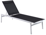 Santorini Outdoor Patio Chaise Lounge Chair – Adjustable Comfort for Relaxation and Sunbathing