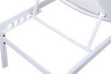 Santorini Outdoor Patio Chaise Lounge Chair – Adjustable Comfort for Relaxation and Sunbathing