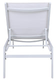 Santorini Outdoor Patio Chaise Lounge Chair – Adjustable Comfort for Relaxation and Sunbathing